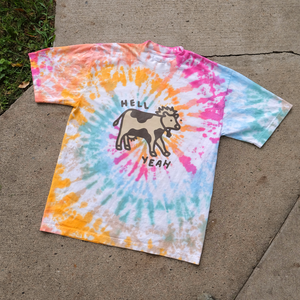 Tie Dye Hell Yeah Tee