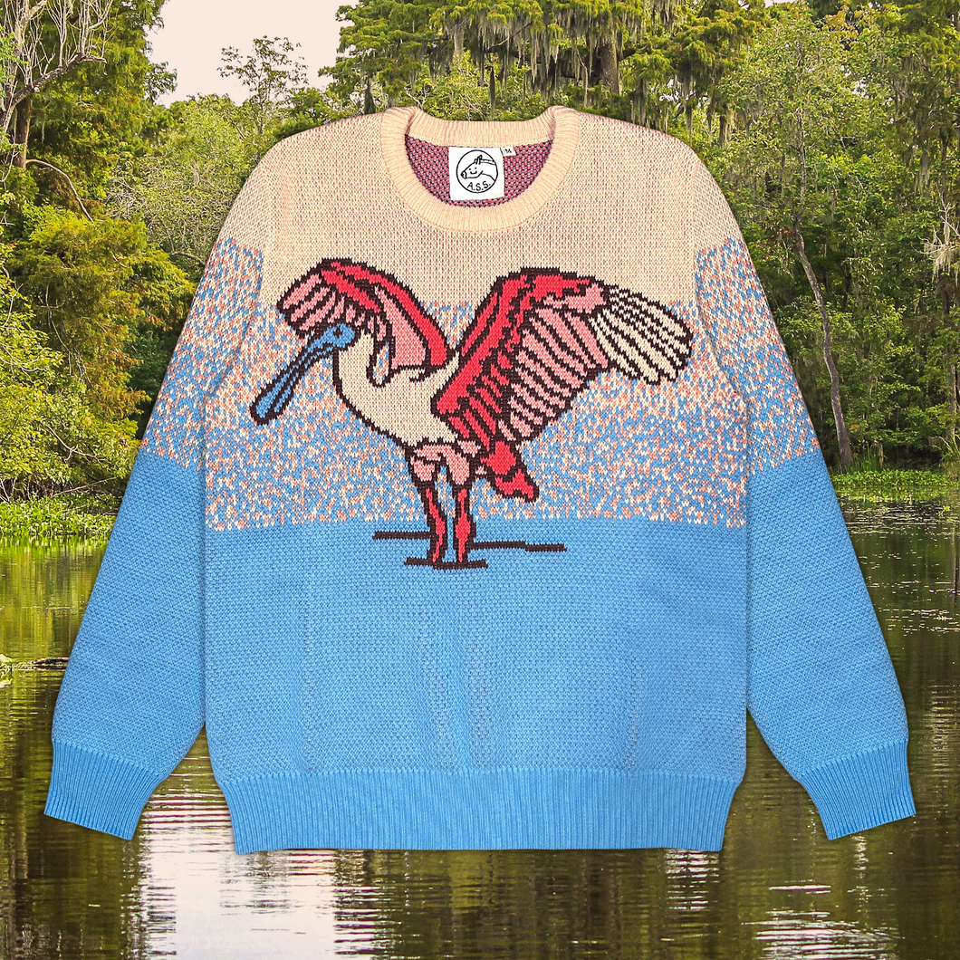 Roseate Spoonbill Sweater
