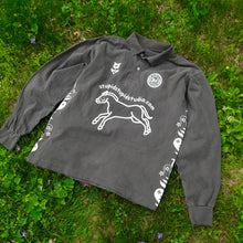 Load image into Gallery viewer, Vintage Black Rugby Shirt