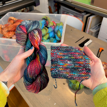 Load image into Gallery viewer, Hand Dyed Yarn (mantis shrimp)