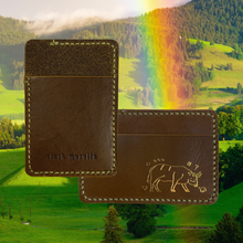 Load image into Gallery viewer, Leather Card Wallet (oak)